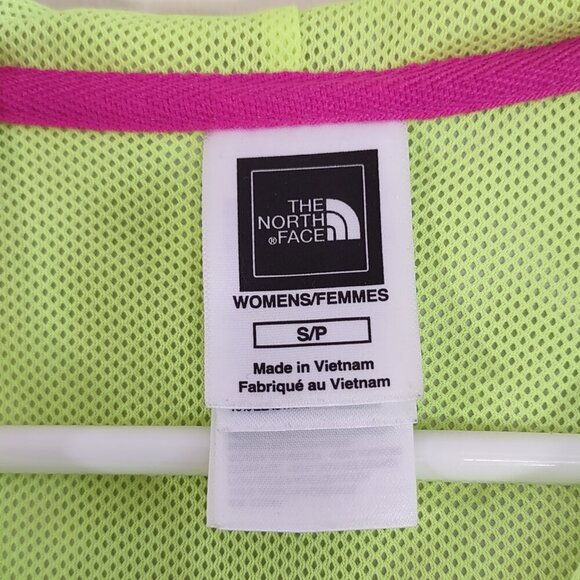 The North Face Camo Hooded Windbreaker Jacket Full Zip Pockets Womens Small - Picture 8 of 10